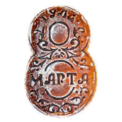 Тульский пряник - 8 Марта, ручная работа
